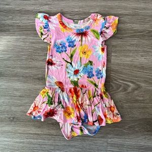 Posh Peanut skirted bodysuit